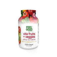 画像1: フィールグッド ビタフルーツ＆ベジタブル 120粒入 Feel Good Vita Fruits & Veggies 120 Capsules (1)