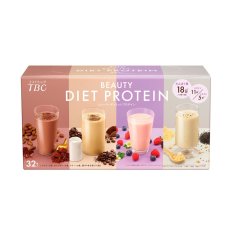 画像1: TBC ビューティーダイエットプロテイン 32食 TBC Beauty Diet Protein 32 Bags (1)