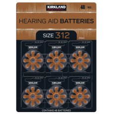 画像1: カークランドシグネチャー 補聴器用空気電池 312/PR41 48粒 Kirkland Signature Hearing Aid Battery 312/PR41 48 Cells (1)