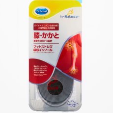 画像1: ドクターショール インバランス　フットストレス吸収インソール 膝・かかと Dr. Scholl INSOLE KNEE・HEEL SUPPORT (1)