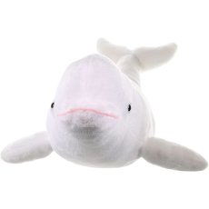 画像2: ワイルドリパブリック シロイルカ ぬいぐるみ ベルーガ Wild Republic Beluga Whale Plush (2)