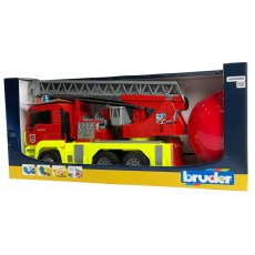 画像2: MAN 消防車 ヘルメット付き MAN Fire Truck with Helmet Toy (2)