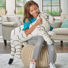 画像5: ワイルドリパブリック ホワイトタイガー ぬいぐるみ 特大 Wild Republic White Tiger Jumbo Plush (5)