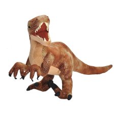 画像2: ワイルドリパブリック ヴェロキラプトル ぬいぐるみ 恐竜 Wild Republic Velociraptor Plush (2)