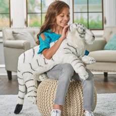 画像4: ワイルドリパブリック ホワイトタイガー ぬいぐるみ 特大 Wild Republic White Tiger Jumbo Plush (4)