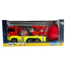 画像1: MAN 消防車 ヘルメット付き MAN Fire Truck with Helmet Toy (1)