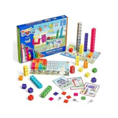 画像1: マスリンクキューブ・ナンバーブロックス 算数アクティビティセット（1-10) MathLink Cubes Numberblocks 1?10 Activity Set (1)