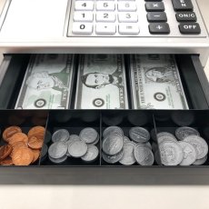 画像3: ラーニングリソーシズ おもちゃのレジスター シルバー Learning Resources Toy Cash Register Silver (3)