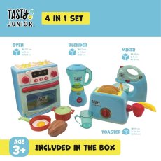 画像2: Tasty ジュニア ミニシェフ おままごとセット Tasty Junior 4 in 1 Mini Chef Set (2)