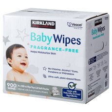 画像2: カークランドシグネチャー 赤ちゃん用 おしりふき 900枚 Kirkland Signature Baby Wipes 900CT (2)