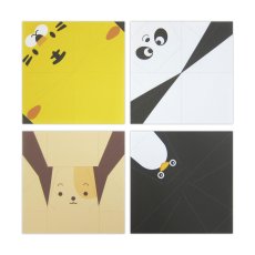 画像3: どうぶつおりがみ　2種アソートセット 200枚 Animal Origami 2 Assorts set 200pc (3)