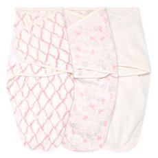 画像1: エイデンアンドアネイ ラップスワドル（おくるみ） 3パック aden+anais Wrap Swaddle 3 Pack (1)