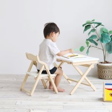 画像3: 折りたたみ機能付きキッズデスク&チェアセット KIDS DESK&CHAIR SET (3)