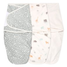 画像3: エイデンアンドアネイ ラップスワドル（おくるみ） 3パック aden+anais Wrap Swaddle 3 Pack (3)