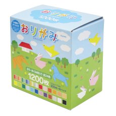 画像1: おりがみ 24色 300枚 x 4 セット Origami 24colors 300pcs x 4sets (1)