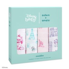 画像3: エイデンアンドアネイ クラシック スワドル（おくるみ） 4パック aden+anais Classic Swaddle 4 pack (3)