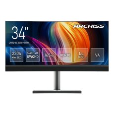 画像1: ARCHISS Mini LEDバックライト 34インチ曲面モニター AS-MC34MWQ165A ARCHISS Mini LED 34 inch Curved Monitor AS-MC34MWQ165A (1)