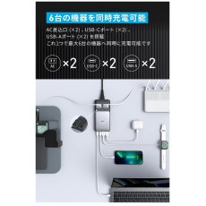 画像2: Anker 727 GaNPrime? チャージングステーション 6ポート 最大出力100W A9126NF1 Anker 727 Charging Station (GaNPrime 100W) A9126NF1 (2)