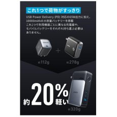 画像5: Anker 733 GaNPrime? 充電器/モバイルバッテリー 10000mAh 最大出力65W A1651N11 Anker 733 Power Bank (GaNPrime PowerCore 65W) A1651N11 (5)