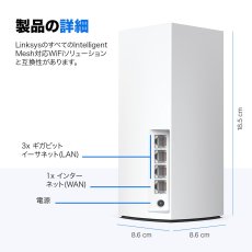 画像4: LINKSYS Wi-Fiルーター MX2002-JP LINKSYS ROUTER MX2002-JP (4)