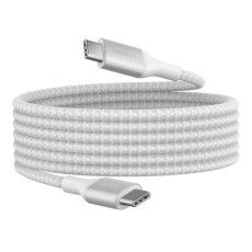 画像4: Belkin BoostCharge USB-C ケーブル240W? 2m ホワイト CAB015BT2MWH Belkin BoostCharge USB-C to USB-C Cable 240W White CAB015BT2MWH (4)