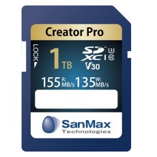 画像1: サンマックス SDXCカード 1TB Creator Pro SanMax SDXC Card 1TB Creator Pro (1)