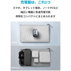 画像3: Anker チャージャー 3ポート 最大出力65W Anker PowerPort III 3-Port 65W Pod (3)