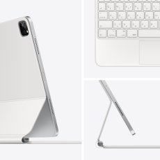 画像3: 11インチiPad Pro (第4世代) / iPad Air (第5世代) 用 Magic Keyboard 日本語 ホワイト Magic Keyboard for 11inch iPad Pro 4th Gen / iPad Air 5th Gen Japanese White MJQJ3J/A (3)