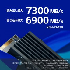 画像3: Nextorage ヒートシンク一体型 SSD 4TB NEM-PA Nextorage SSD 4TB NEM-PA (3)