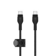 画像1: Belkin BoostCharge Pro Flex USB-C to USB-C ケーブル 60W 1m ブラック CAB011BT1MBK Belkin BoostCharge Pro Flex USB-C to USB-C Cable 60W 1m Black CAB011BT1MBK (1)