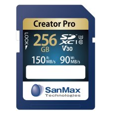 画像1: サンマックス SDXCカード 256GB Creator Pro SanMax SDXC Card 256GB Creator Pro (1)