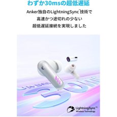 画像2: アンカー サウンドコア VR P10 完全ワイヤレスゲーミングイヤホン A3850Z21 ANKER soundcore VR P10 True Wireless Gaming Earphones A3850Z21 (2)