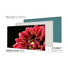 画像3: 東芝 レグザ 75インチ 4K 量子ドット ミニLED 液晶テレビ 75Z875L Regza 75-Inch 4K Quantum Dots MiniLED LCD TV 75Z875L (3)