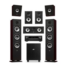 画像1: デノン アンプAVRX1700HK × ポーク 5.1.2ch スピーカーシステムセット DENON AV Receiver AVRX1700HK / POLK 5.1.2ch Speaker System (1)