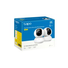 画像1: TP-Link (ティーピーリンク) パンチルト ネットワークWi-Fiカメラ ２個パック Tapo C210P2 TP-Link Pan/Tilt Network Wi-Fi Camera 2 piece bundle Tapo C210P2 (1)