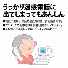 画像5: シャープ 迷惑電話防止機能付き 固定電話機 （親機受話器有線・無線子機1台タイプ） JD-AT91CL SHARP JD-AT91CL (5)