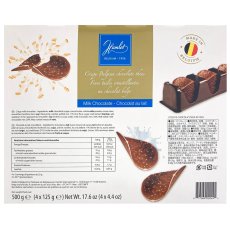 画像3: ハムレット ベルギー産 クリスピーチョコレート 4 x 125g CHOCOLA'S MILK 4 x 125g (3)