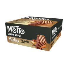 画像2: マイモット ウェハース ティラミス味 30g x 20袋 My Motto Tiramisu Flavor 30g x 20 (2)