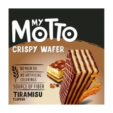 画像1: マイモット ウェハース ティラミス味 30g x 20袋 My Motto Tiramisu Flavor 30g x 20 (1)