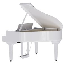 画像4: ローランド 電子グランドピアノ GP-9-PWS 白塗鏡面艶出し塗装仕上げ Roland Digital Grand Piano GP-9-PWS (4)