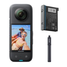 画像1: インスタ360 X3 360° アクション カメラ オリジナルバンドル Insta360 X3 360° Action Camera Bundle (1)