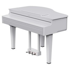 画像3: ローランド 電子ミニグランドピアノ GP-6-PWS 白塗鏡面艶出し塗装仕上げ Roland Digital Grand Piano GP-6-PWS (3)