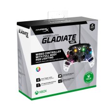 画像5: ハイパーエックス Clutch Gladiate RGB 有線コントローラー 7D6H2AA HyperX Clutch Gladiate - Wired Gaming RGB Controller 7D6H2AA (5)