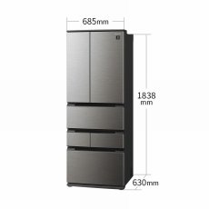 画像3: シャープ 505L 冷蔵庫 SJ-MF51M SHARP 505L Refrigerator SJ-MF51M (3)