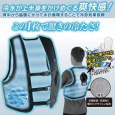 画像1: 大進（DAISHIN) ひんやり水冷ベスト WCV-D24F DAISHIN Water Cooling Work Vest (1)