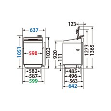 画像4: 東芝 縦型洗濯機 ZABOON 12kg AW-12DP3 TOSHIBA Vertical Washer ZABOON 12kg AW-12DP3 (4)