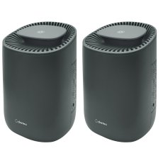 画像1: ドリテック コンパクト除湿機 クアラ 2台セット JY-101RDGSET DRETEC Compact Dehumidifier QUARA Set of 2 units JY-101RDGSET (1)