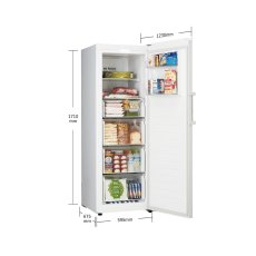 画像3: ハイアール 280L 前開き式冷凍庫 JF-NUF280C Haier 280L Upright Freezer JF-NUF280CR (3)