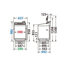 画像4: 東芝 縦型洗濯機 ZABOON 10kg AW-10DP3 (4)