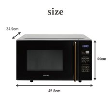 画像5: YAMAZEN 電子レンジ フラット 18L ヘルツフリー PRW-F180 YAMAZEN MICROWAVE 18L PRW-F180 (5)